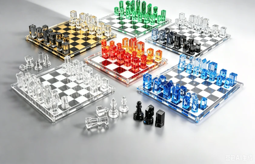 Acrylic Chess Set