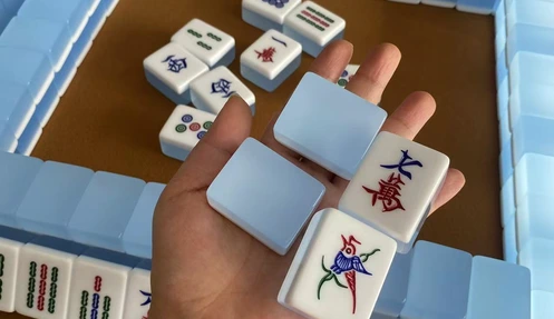 Custom acrylic mahjong sample review stage