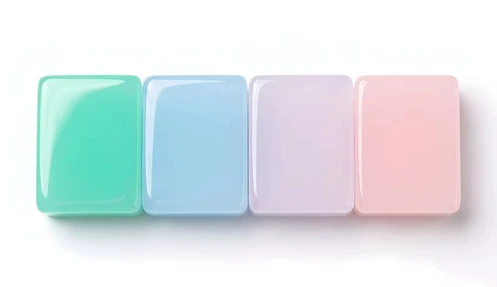 Comparison of 3-layer and 4-layer acrylic mahjong tiles structure