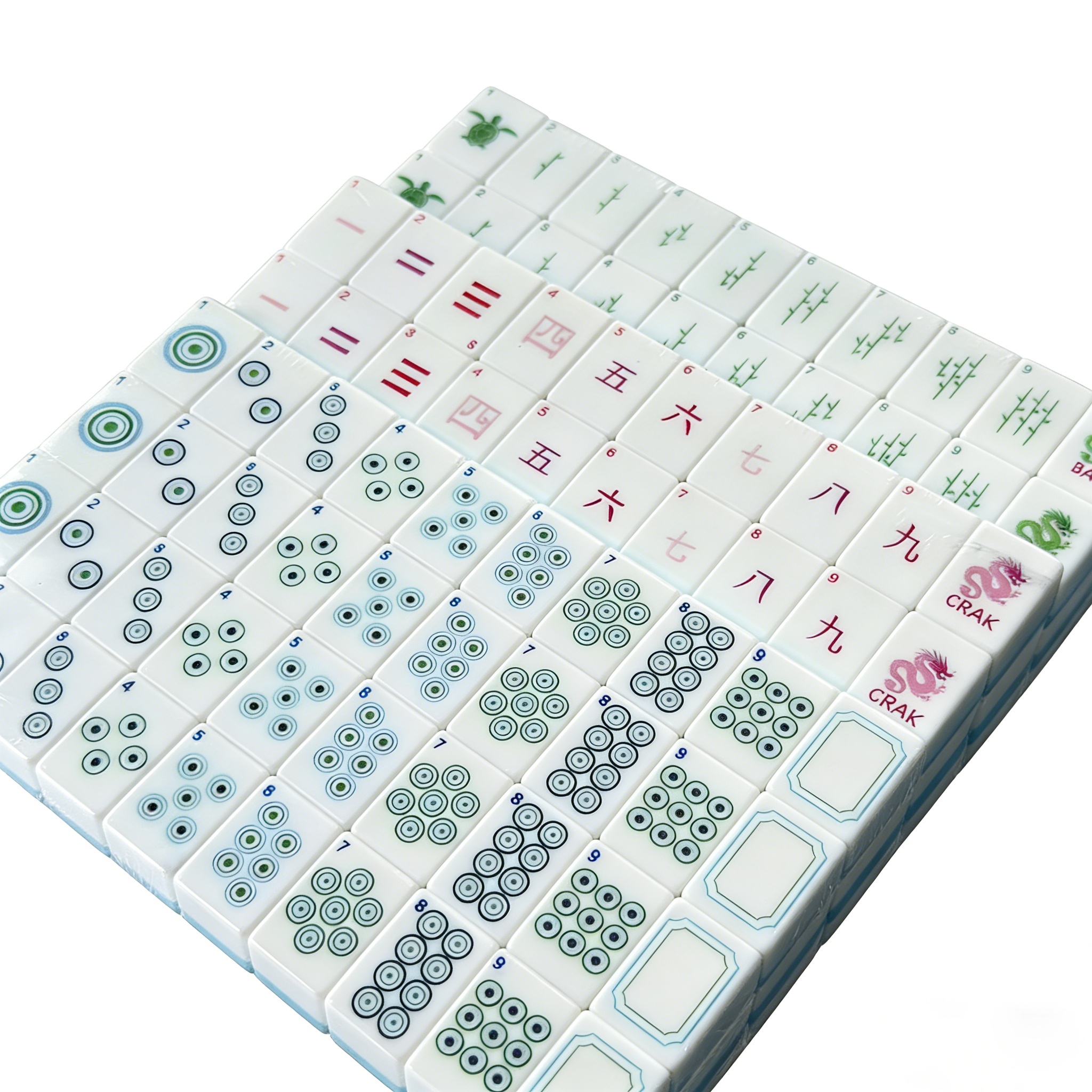 Blue mahjong