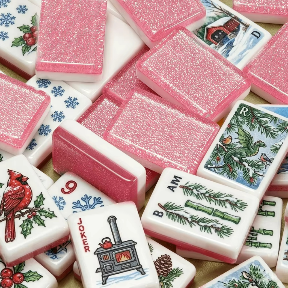 Travel american mahjong set