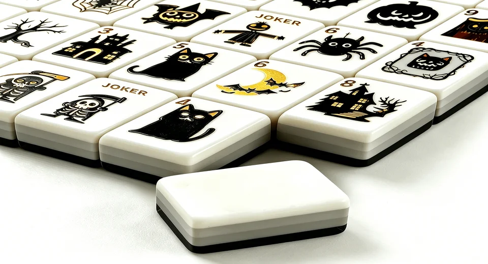 Mini custom mahjong tiles