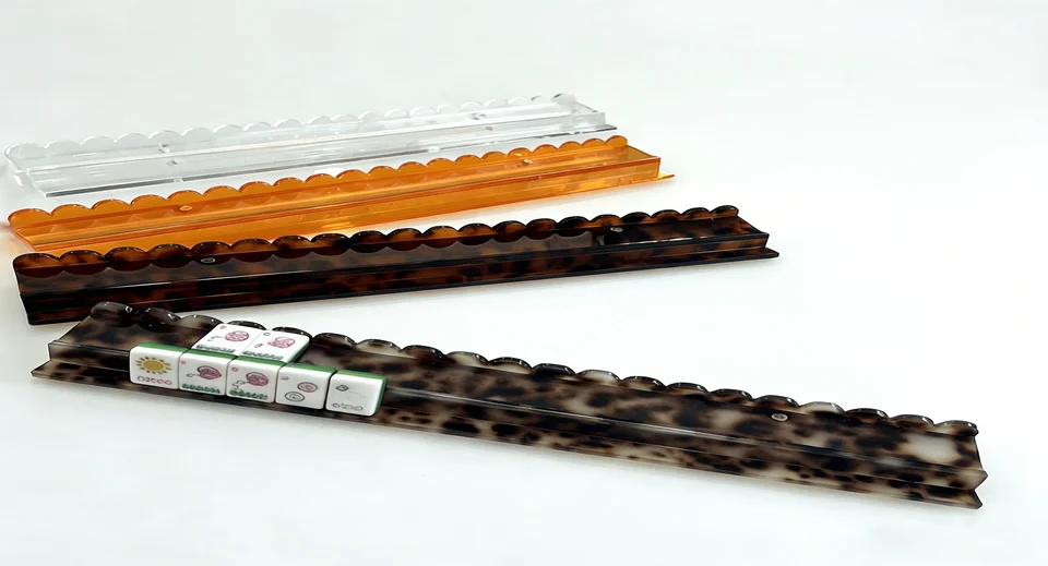 Acrylic mahjong racks