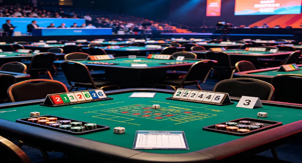 Poker chips set