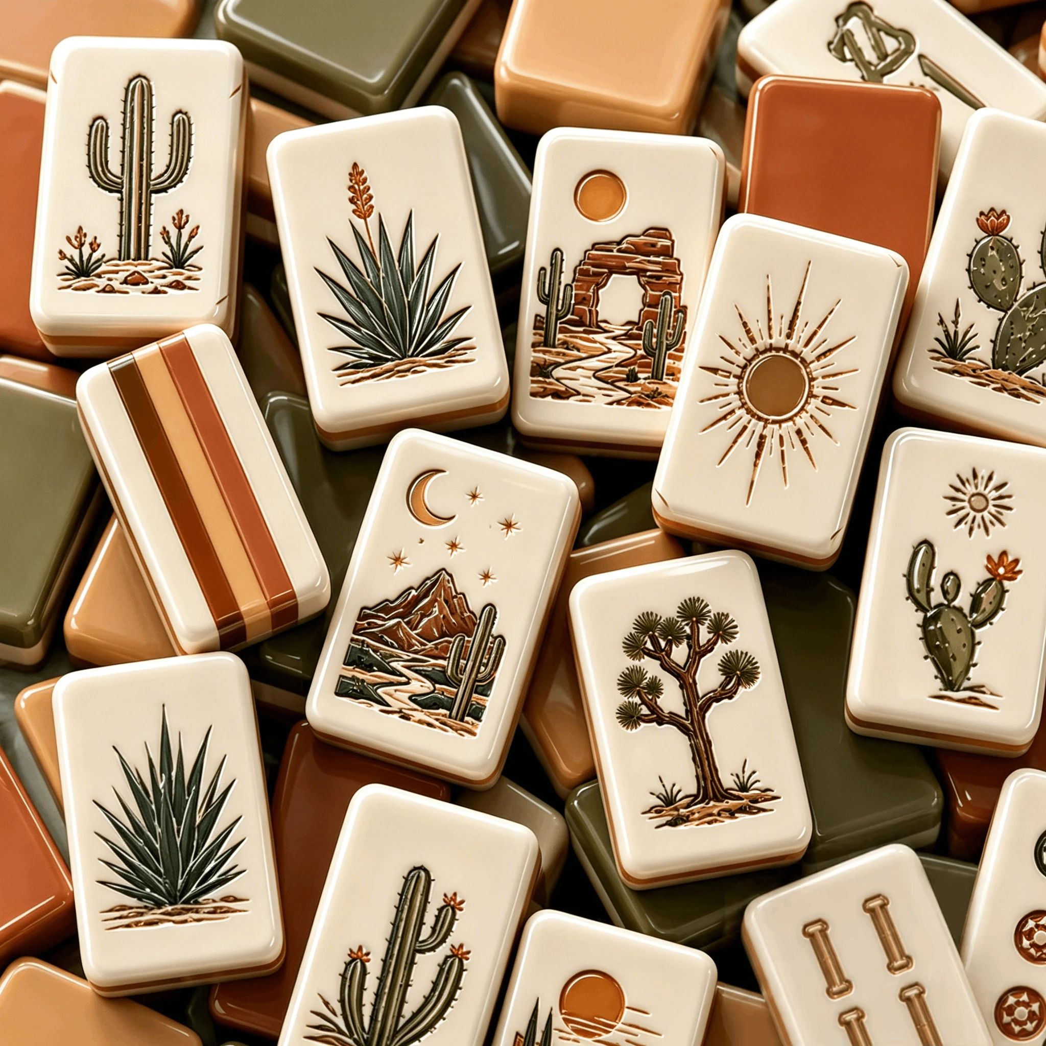 Wildwood Mahjong Set