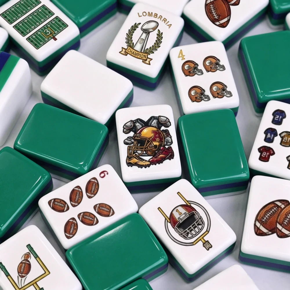 Football Mahjong Set