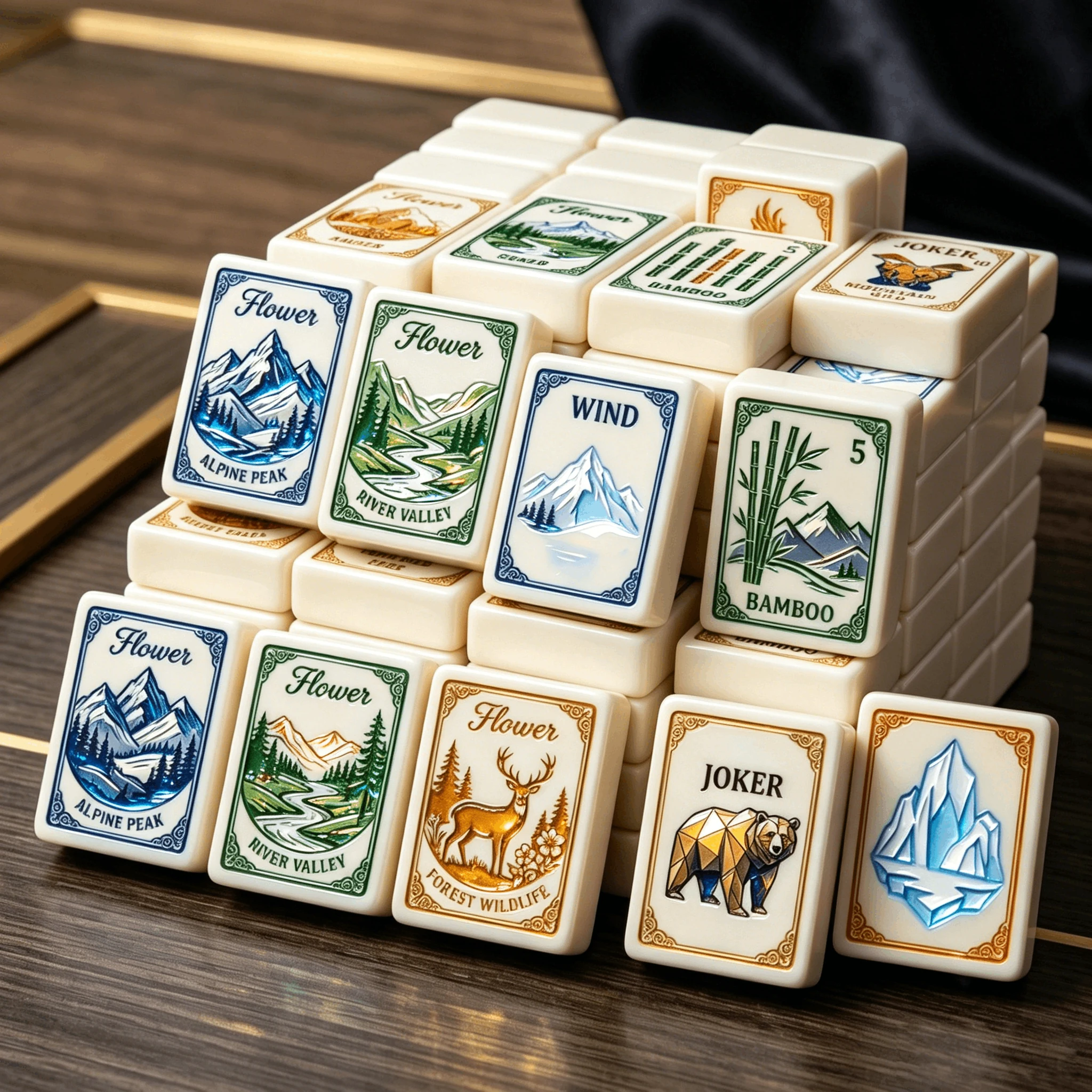 Alps Mahjong Set