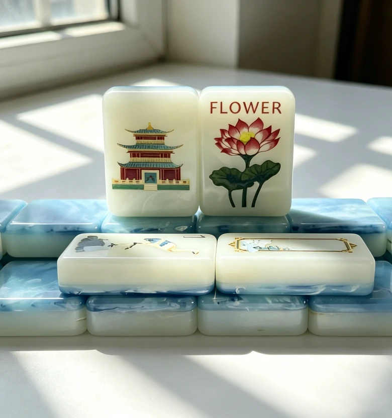 Acrylic Mahjong Tiles Acrylic Mahjong Tiles