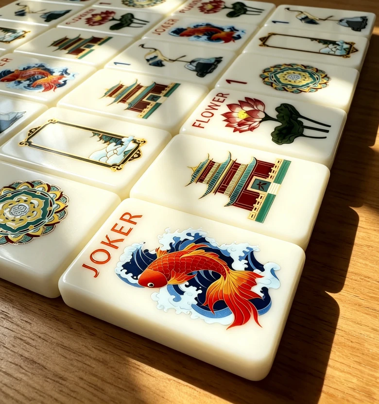 Acrylic Mahjong Tiles Acrylic Mahjong Tiles