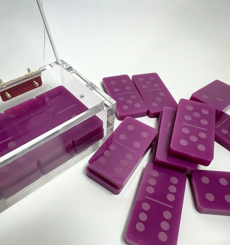 Acrylic Domino Set Acrylic Domino Set