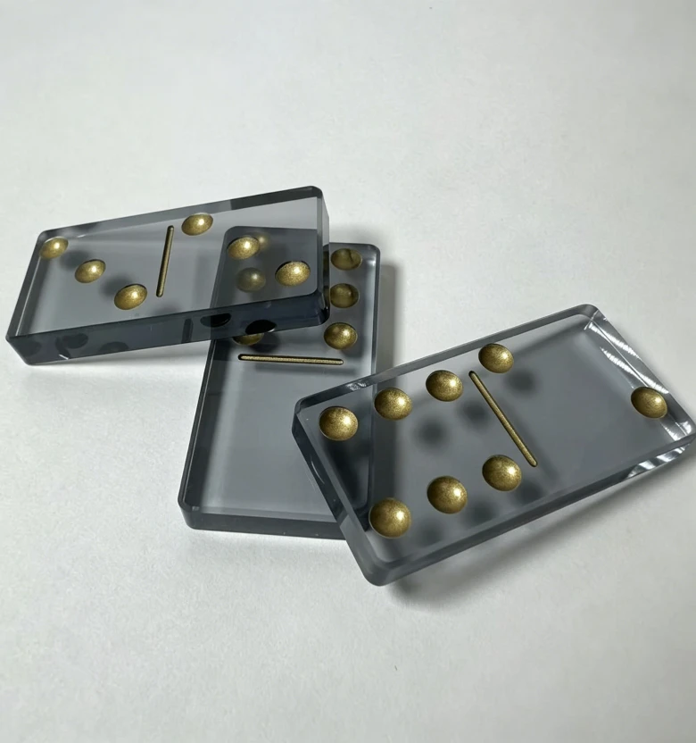 Acrylic Domino Set Acrylic Domino Set