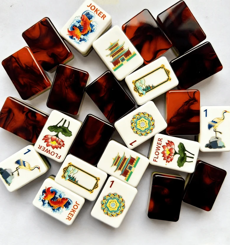 Acrylic Mahjong Tiles Acrylic Mahjong Tiles